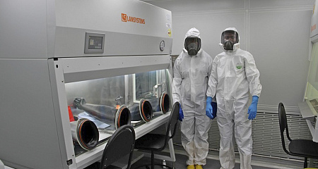 Оборудование LAMSYSTEMS в составе новой инфекционной лаборатории в Гвинее
